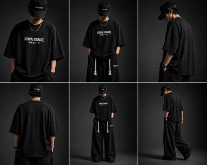 PRE ORDER- SENPAI GARAGE Oversize Tee