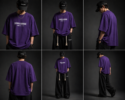 PRE ORDER- SENPAI GARAGE Oversize Tee