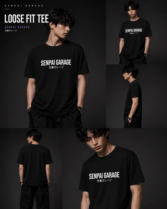 PRE ORDER - SENPAI GARAGE Loose Fit Tee
